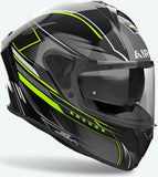Casco Integrale Per Moto Airoh Spark 2 - Sp2Sh31 Thermoplastic Hrt Giallo Gloss Shadow Taglia L