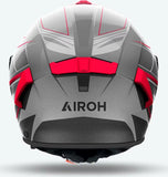 Casco Integrale Per Moto Airoh Spark 2 - Sp2Sh55 Thermoplastic Hrt Rosso Gloss Shadow Taglia Xs