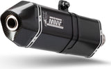 Non-Catalytic Exhaust Tip With Sound Certification Speed Edge Steel Black Carbon - Mivv Compatible With Triumph Tiger 1200 Explorer (2012-2015)