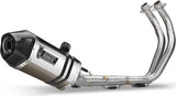 Impianto Di Scarico Completo Catalizzato E Con Omologazione Suono Speed Edge Inox Carbonio - Mivv Compatibile Con Yamaha Tracer 700 (2016-2024)