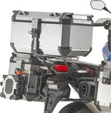 Bauletto Monolock Nero Tech 30 Lt Plastica - Givi Compatibile Con Honda Crf 1000 L Africa Twin Adventure Sports (2018-2019)