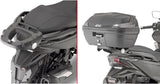 Bauletto Monolock Alpina Alluminio 44 Lt Alpina Alluminio - Givi Compatibile Con Honda Forza 350 (2023-2024)
