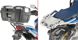 Bauletto Monolock Alpina Alluminio 44 Lt Alpina Alluminio - Givi Compatibile Con Honda Crf 1100 L Africa Twin Adventure Sports (2020-2023)