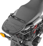 Bauletto Monolock Blade Nero Tech 37 Lt Blade Plastica - Givi Compatibile Con Honda Cb 125 F (2021-2024)