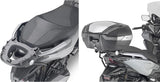 Bauletto Monolock Alpina Alluminio 44 Lt Alpina Alluminio - Givi Compatibile Con Honda Forza 125 (2021-2022)