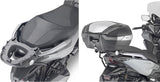 Monolock Blade Black Top Case - 37 Lt Blade Technopolymer - Givi Compatible With Honda Forza 125 (2021-2022)