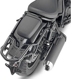 Monokey Trekker Black Aluminium Top Case - 46 Lt Trekker Aluminium - Givi Compatible With Honda Cmx 1100 Rebel (2021-2024)