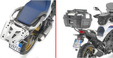 Monokey Trekker Lite Black Top Case - 52 Lt Trekker Lite Technopolymer - Givi Compatible With Honda Xl 750 Transalp (2023-2024)