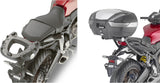 Monokey Trekker Black Aluminium Top Case - 46 Lt Trekker Aluminium - Givi Compatible With Honda Cbr 650 R (2021-2023)