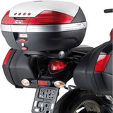 Monokey Black Tech Top Case - 40 Lt Technopolymer - Givi Compatible With Suzuki Gladius 650 (2009-2016)