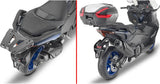 Bauletto Monolock Nero Tech 30 Lt Plastica - Givi Compatibile Con Yamaha T-Max 560 (2022-2024)