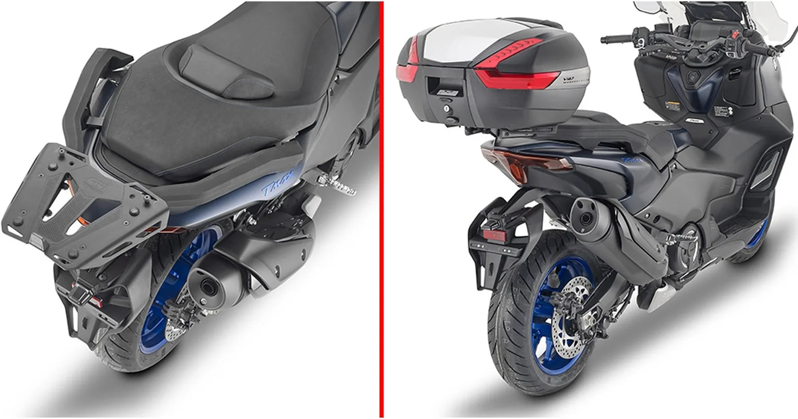 Bauletto Monokey Arena Nero 45 Lt Arena Plastica - Givi Compatibile Con Yamaha T-Max 560 (2022-2024)