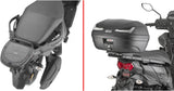 Monolock Black Top Case - 29 Lt Technopolymer - Givi Compatible With Yamaha Cygnus Rayzr 125 (2024)