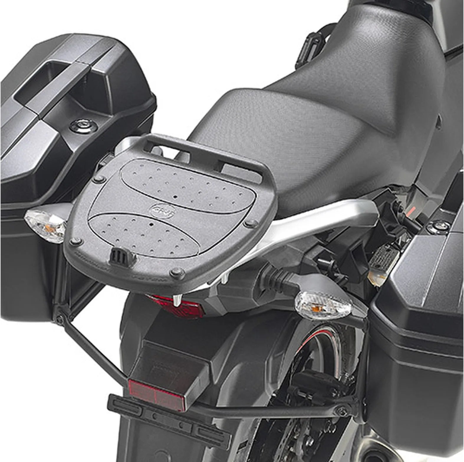 Bauletto Monokey Nero 34 Lt Plastica - Givi Compatibile Con Suzuki V-Strom 250 (2017-2021)