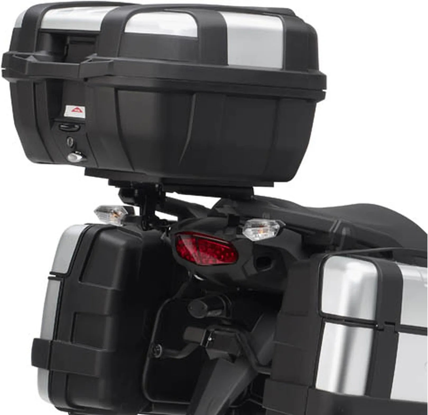 Bauletto Monokey Trekker Dolomiti Alluminio Nero 46 Lt Trekker Dolomiti Alluminio - Givi Compatibile Con Kawasaki Versys 1000 (2015-2016)
