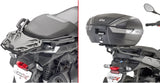 Monokey Maxia 5 Silver Top Case - 58 Lt Maxia 5 Technopolymer - Givi Compatible With Bmw C 400 X (2019-2024)
