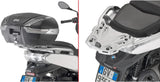 Top Bag Monokey Nero 40 Lt Per Portapacchi Originale Nylon - Givi Compatibile Con Bmw C 400 Gt (2019-2024)