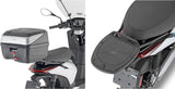 Bauletto Monolock Alpina Alluminio Nero 44 Lt Alpina Alluminio - Givi Compatibile Con Piaggio 1 (2021-2023)
