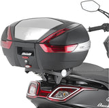 Bauletto Monolock Nero 30 Lt C30N Plastica - Givi Compatibile Con Kymco Downtown 125 I Tcs Abs (2015-2024)
