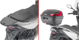 Bauletto Monolock Alpina Alluminio 44 Lt Alpina Alluminio - Givi Compatibile Con Kymco Agility 300 - 350 R16 (2019-2024)