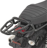 Monokey Maxia 5 Silver Top Case - 58 Lt Maxia 5 Technopolymer - Givi Compatible With Triumph Street Twin 900 (2016-2022)