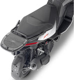 Monolock Riviera Black Tech Top Case - 46 Lt Riviera Technopolymer - Givi Compatible With Aprilia Sr Gt 125 - 200 (2022-2024)