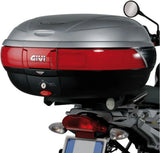 Bauletto Monokey Argento Tech 47 Lt Plastica - Givi Compatibile Con Bmw R 1200 Gs (2004-2012)