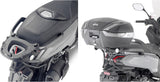 Monokey Trekker Outback Evo Smart Anodized Aluminium Top Case - 58 Lt Trekker Outback Evo Smart Anodized Aluminium - Givi Compatible With Sym Max Sym 400 (2021-2024)