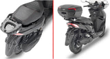 Monokey Arena Black Top Case - 45 Lt Arena Technopolymer - Givi Compatible With Sym Joyride 300 (2022-2024)