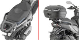 Monokey Silver Tech Top Case - 47 Lt Technopolymer - Givi Compatible With Sym Adx 300 (2024)