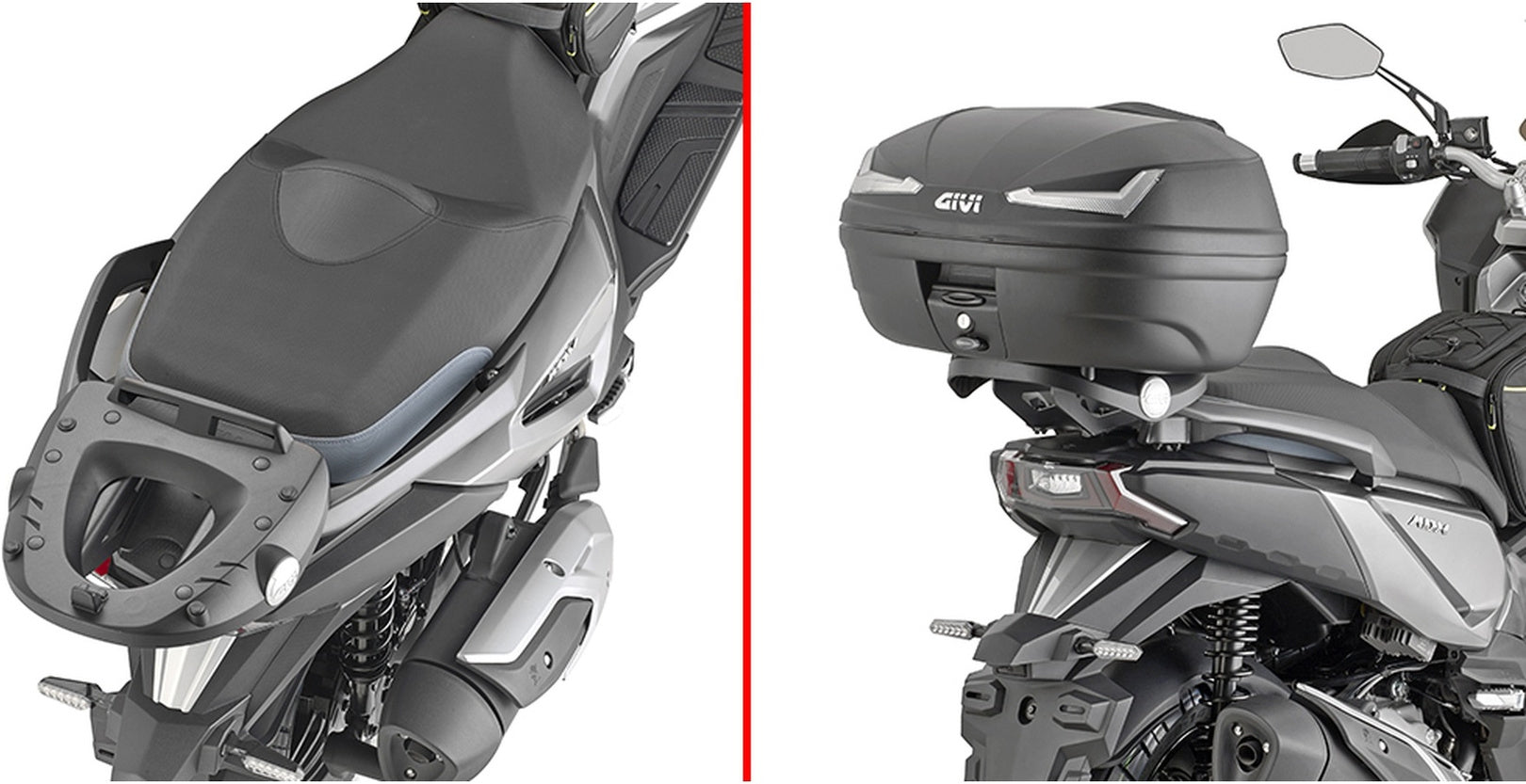 Monolock Alpina Aluminium Top Case - 44 Lt Alpina Aluminium - Givi Compatible With Sym Adx 300 (2024)