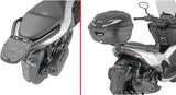 Monolock Simply Iv Black Top Case - 45 Lt Simply Iv Technopolymer - Givi Compatible With Zontes 350 D (2023-2024)
