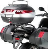 Bauletto Monokey Carbon Look Tech 47 Lt Plastica - Givi Compatibile Con Honda Cbf 1000 - St (2010-2014)