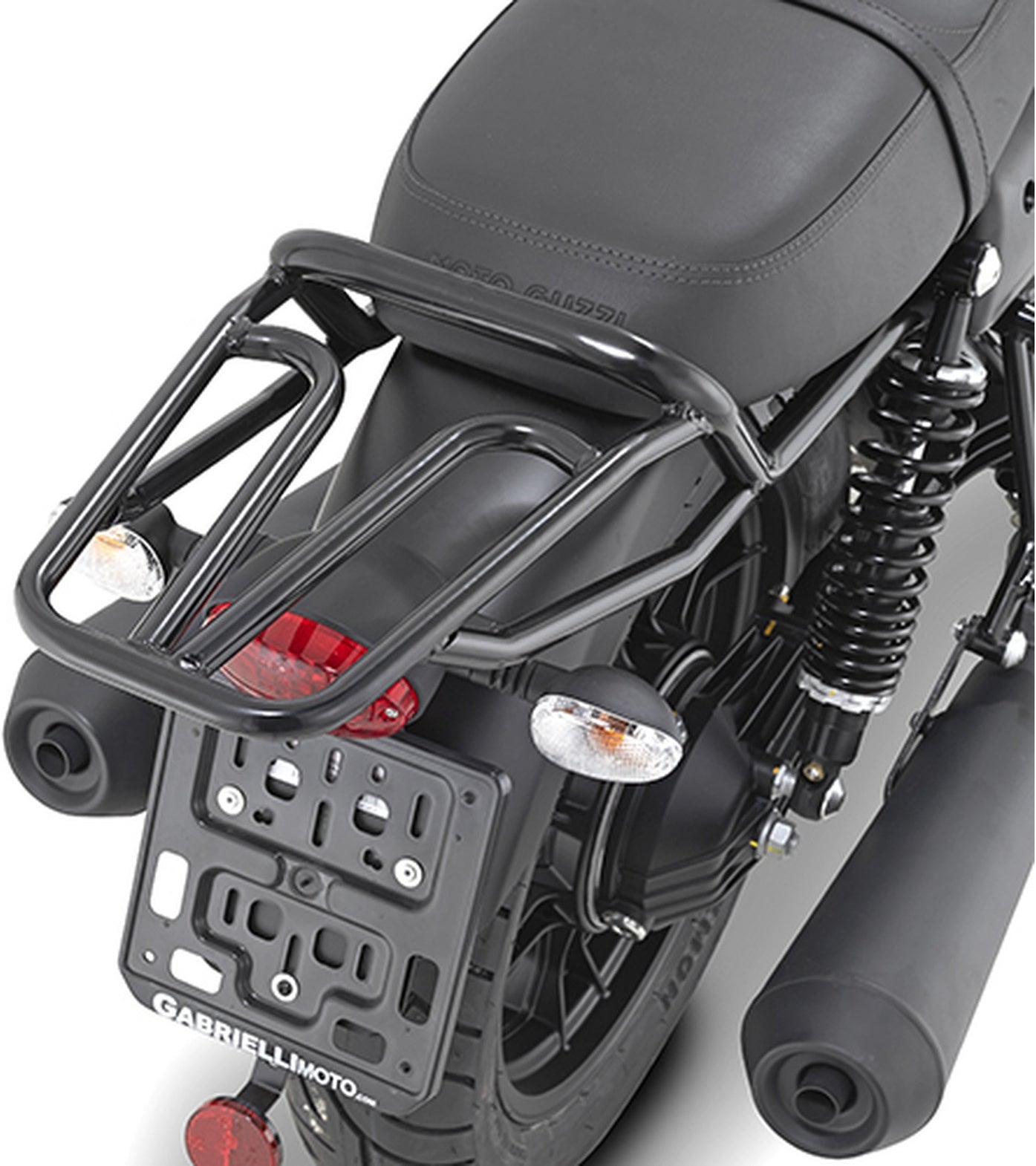 Monolock Simply Iv Black Top Case - 45 Lt Simply Iv Technopolymer - Givi Compatible With Moto Guzzi V7 Iii Stone - Special (2017-2020)