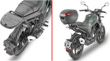 Bauletto Monolock Riviera Nero 46 Lt Riviera Plastica - Givi Compatibile Con Benelli Leoncino 125 (2022-2024)