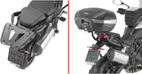 Monolock Black Tech Top Case - 29 Lt Technopolymer - Givi Compatible With Benelli Trk 702 (2023-2024)