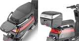 Bauletto Monolock Nero Tech 30 Lt C30Nt Plastica - Givi Compatibile Con Niu Nqi (2019-2024)