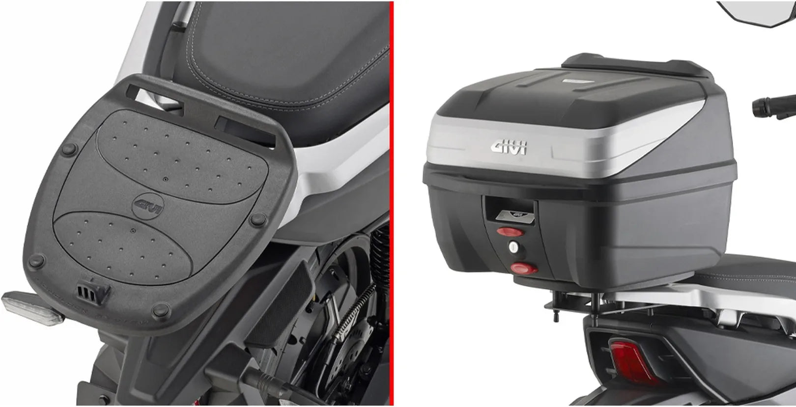Bauletto Monokey Nero 33 Lt Nylon - Givi Compatibile Con Niu Fqi 500 (2025)