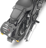 Monolock Riviera Black Tech Top Case - 46 Lt Riviera Technopolymer - Givi Compatible With Royal Enfield Super Meteor 650 (2023-2024)