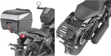 Monolock Black Tech Top Case - 30 Lt Technopolymer - Givi Compatible With Keeway V 302 C 300 (2023-2024)