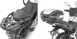 Bauletto Monokey Trekker Alluminio Nero 46 Lt Trekker Alluminio - Givi Compatibile Con Cfmoto Multiterrain 650 Mt (2021-2024)