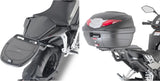 Bauletto Monolock Argento 32 Lt Plastica - Givi Compatibile Con Cfmoto 300 Nk (2021-2023)
