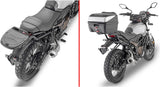 Monolock Blade Black Top Case - 47 Lt Blade Technopolymer - Givi Compatible With Voge Trofeo 300 Ac Scrambler (2022-2024)