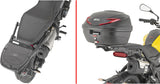 Monolock Black Top Case - 30 Lt C30N Technopolymer - Givi Compatible With Voge Trofeo 350 Ac (2023-2024)