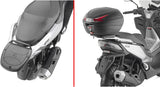 Monolock Black Top Case - 30 Lt Technopolymer - Givi Compatible With Voge Sr1 125 (2023-2024)