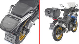 Monolock Riviera Black Tech Top Case - 46 Lt Riviera Technopolymer - Givi Compatible With Voge Valico 525 Dsx (2024)