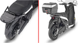 Monolock Alpina Black Aluminium Top Case - 44 Lt Alpina Aluminium - Givi Compatible With Silence S01 (2022-2024)