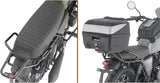 Monolock Blade Black Top Case - 37 Lt Blade Technopolymer - Givi Compatible With Brixton Cromwell 125 (2022-2024)