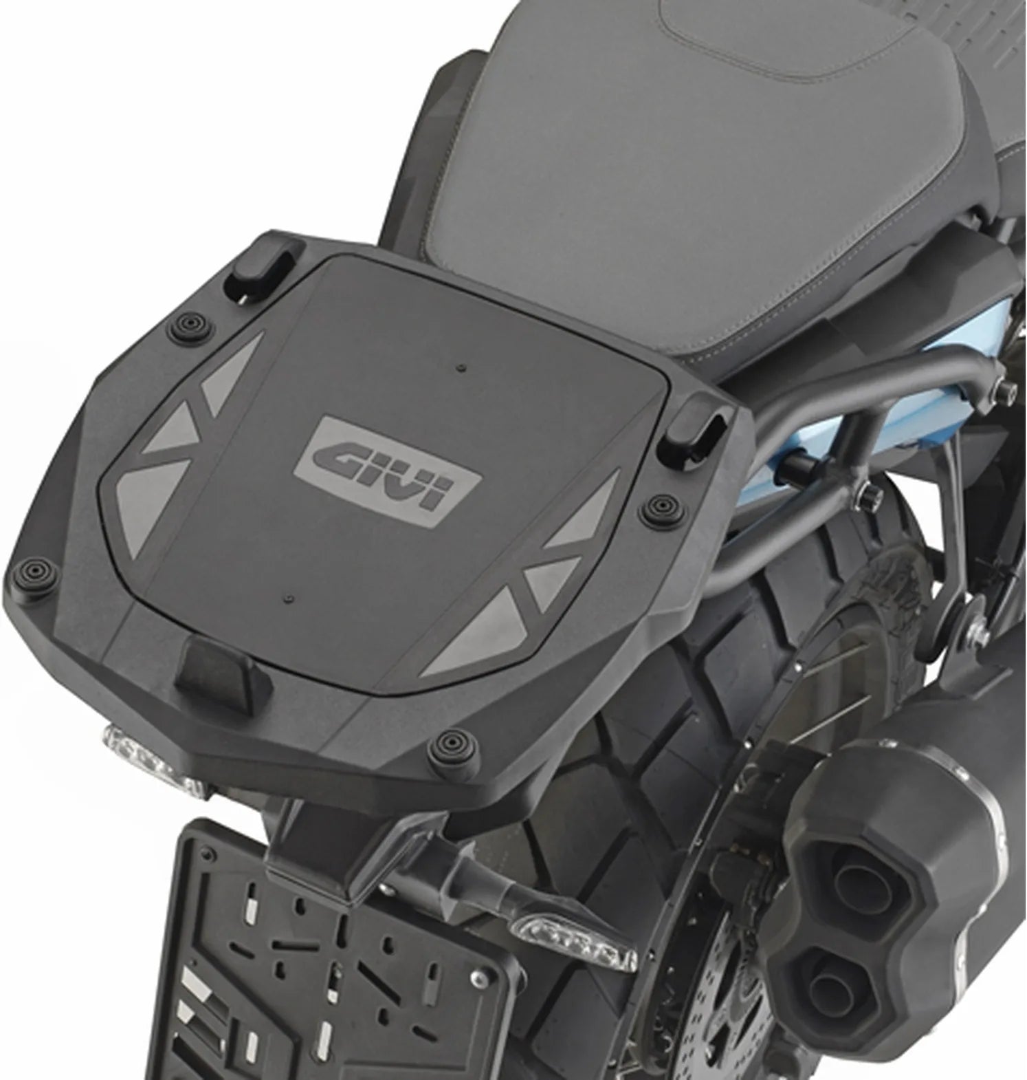 Bauletto Monokey Carbon Look Tech 47 Lt Plastica - Givi Compatibile Con Qj Motor Srt 600 Sx (2024)