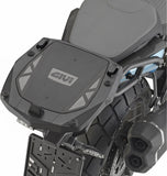 Monokey Black Tech Top Case - 40 Lt Technopolymer - Givi Compatible With Qj Motor Srt 600 Sx (2024)